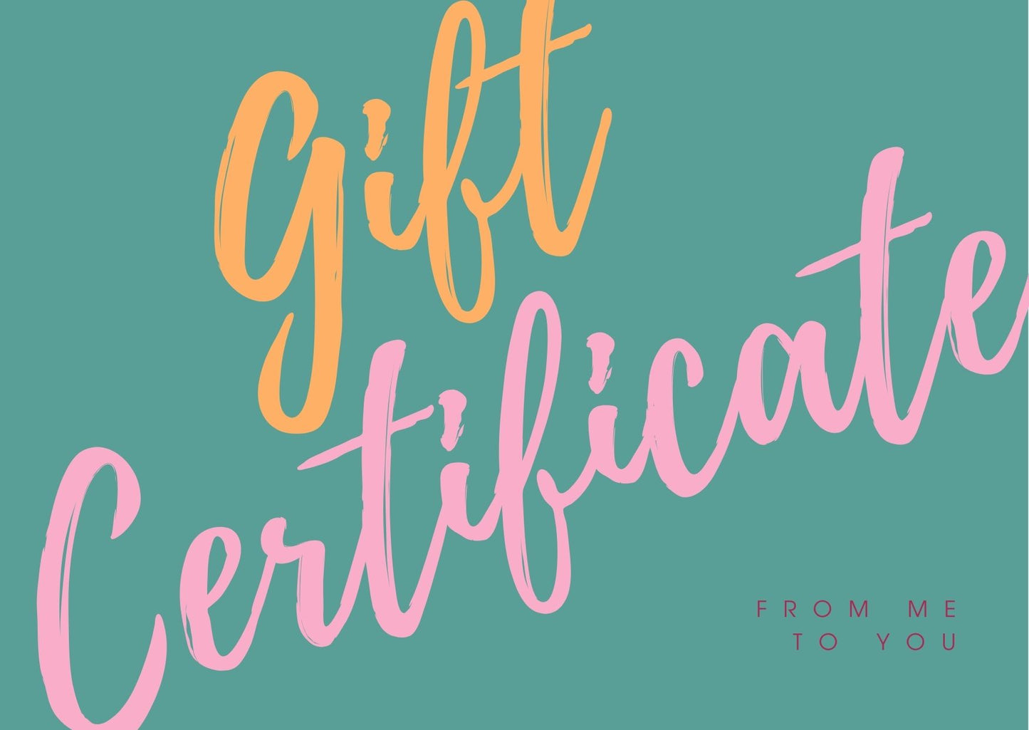 Free to Be Embroidery Gift Card